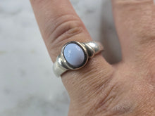 Load image into Gallery viewer, Womens Vintage Estate Sterling Silver Lavender Cabochon Ring 4.7g E3236