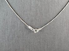 Load image into Gallery viewer, Womens Vintage Estate Sterling Silver Crystal Cross Pendant Necklace 4.3g E3279