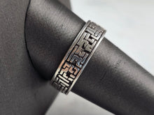 Load image into Gallery viewer, Mens Estate Sterling Silver Modernist Band Ring 5.5g E3320