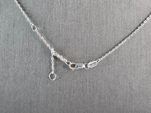 Load image into Gallery viewer, Womens Vintage Estate Sterling Silver Modernist Pendant w/ Necklace 6.4g E3331