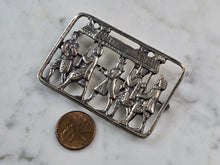 Load image into Gallery viewer, Womens Vintage Estate Sterling Silver Zoroastrian Brooch 24.1g E3337