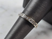Load image into Gallery viewer, Womens Vintage Estate 10K White Gold Diamond Ring 1.8g E3366