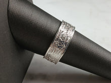 Load image into Gallery viewer, Mens Sterling Silver Judaica Jewish Star of David Ring 4.7g E3384
