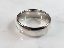 Load image into Gallery viewer, Womens Sterling Silver Modernist Opal Ring 5.9g E3403