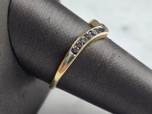 Load image into Gallery viewer, Womens Vintage Estate 14K Yellow Gold Diamond Ring 2.1g E3452