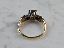 Load image into Gallery viewer, Womens Vintage Estate 14k Yellow Gold Diamond Ring 3.0g  #E3453