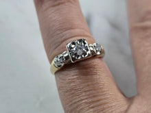 Load image into Gallery viewer, Womens Vintage Estate 14k Yellow Gold Diamond Ring 3.0g  #E3453