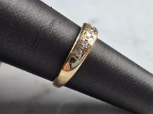Load image into Gallery viewer, Womens Vintage Estate 14K Yellow Gold Diamond Ring 3.0g E3456