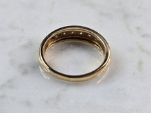 Load image into Gallery viewer, Womens Vintage Estate 14K Yellow Gold Diamond Ring 3.0g E3456