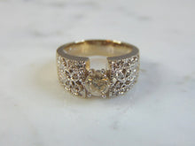 Load image into Gallery viewer, Womens Vintage Estate 14k White Gold &amp; Diamond Ring 7.3g  E3467