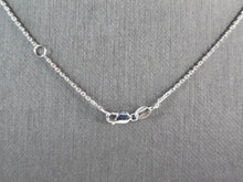 Load image into Gallery viewer, Womens Sterling Silver Blue Opal Modernist Pendant Necklace 5.2g E3471