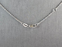 Load image into Gallery viewer, Womens Sterling Silver Blue Opal Modernist Pendant Necklace 5.4g E3473