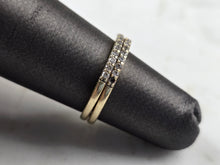 Load image into Gallery viewer, Womens Vintage Estate 14K Yellow Gold Diamond Ring 2.6g #E3503