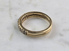Load image into Gallery viewer, Womens Vintage Estate 14K Yellow Gold Diamond Ring 2.6g #E3503