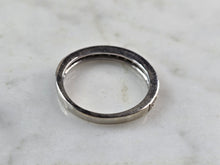 Load image into Gallery viewer, Womens Vintage Estate 14K White Gold Diamond Ring 2.1g #E3508