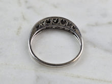 Load image into Gallery viewer, Womens Vintage Estate 10K White Gold Diamond Ring 2.1g #E3512
