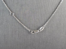 Load image into Gallery viewer, Womens Vintage Estate Sterling Silver Modernist Pendant Necklace 4.5g E3523