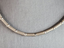 Load image into Gallery viewer, Womens Vintage Estate Sterling Silver Modernist Necklace 21.0g E3558