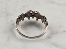 Load image into Gallery viewer, Womens Vintage Estate Sterling Silver Butterfly Ring 2.3g E3572