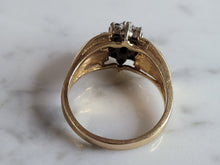 Load image into Gallery viewer, Womens Vintage Estate 14K Yellow Gold Diamond Ring 6.7g E3587