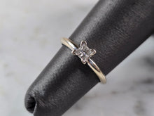 Load image into Gallery viewer, Womens Vintage Estate 14k White Gold Diamond Engagement Ring 1.8g  #E3613