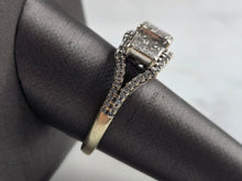 Load image into Gallery viewer, Womens Vintage Estate 14k White Gold Diamond Ring 6.4g E3616