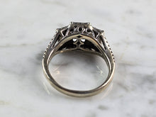 Load image into Gallery viewer, Womens Vintage Estate 14k White Gold Diamond Ring 6.4g E3616