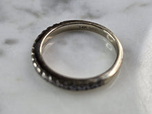 Load image into Gallery viewer, Womens Vintage Estate 14K White Gold Diamond Engagement Ring Set, 7.1g E3619
