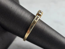 Load image into Gallery viewer, Womens Vintage Estate 14K Yellow Gold Diamond Ring, 3.4g E3629