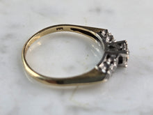 Load image into Gallery viewer, Womens Vintage Estate 14K Yellow Gold Diamond Engagement Ring Set, 4.5g E3633