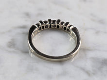 Load image into Gallery viewer, Womens Vintage Estate 18K White Gold Diamond Ring, 3.9g E3634