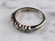 Load image into Gallery viewer, Womens Vintage Estate 18K White Gold Diamond Ring, 3.9g E3634