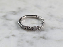 Load image into Gallery viewer, Womens Vintage Estate 14k White Gold Neil Lane Diamond Ring 3.1g #E3638