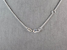 Load image into Gallery viewer, Womens Sterling Silver Blue Opal Seahorse Pendant Necklace 4.4g E3651