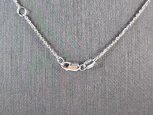 Load image into Gallery viewer, Womens Sterling Silver Opal Modernist Heart Pendant Necklace 3.0g E3660