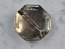 Load image into Gallery viewer, Womens Vintage Estate Sterling Silver Inca Mayan Brooch 10.0g E3682