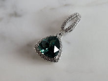 Load image into Gallery viewer, Womens Sterling Silver Modernist CZ Pendant 2.8g E3732