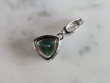 Load image into Gallery viewer, Womens Sterling Silver Modernist CZ Pendant 2.8g E3732
