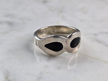 Load image into Gallery viewer, Womens Vintage Estate Sterling Silver Modernist Ring 6.6g E3754