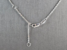 Load image into Gallery viewer, Womens Sterling Silver Blue Opal Dolphin Pendant Necklace 4.7g E3785