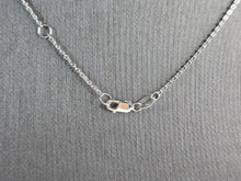 Load image into Gallery viewer, Womens Sterling Silver Opal Dolphin Pendant Necklace 4.7g E3786