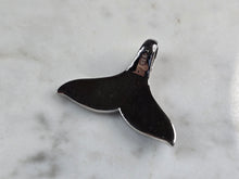 Load image into Gallery viewer, Womens Sterling Silver Blue Opal Modernist Whale Pendant 6.1g E3823