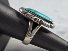 Load image into Gallery viewer, Womens Vintage Estate Sterling Silver Turquoise Ring 14.2g E3862