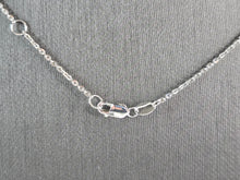 Load image into Gallery viewer, Womens Estate Sterling Silver Natural Sapphire Pendant Necklace 8.5g E3871