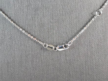 Load image into Gallery viewer, Womens Estate Sterling Silver Enamel Modernist Pendant Necklace 5.4g E3872