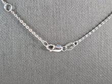 Load image into Gallery viewer, Womens Sterling Silver Starfish Blue Opal Pendant Necklace 5.0g E3888