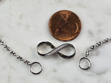 Load image into Gallery viewer, Womens Sterling Silver Hercules Knot Necklace 7.3g E3892