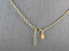 Load image into Gallery viewer, Womens Sterling Silver Gold Tone Amethyst Pendant Necklace 5.8g E3931