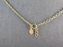 Load image into Gallery viewer, Womens Sterling Silver Gold Tone Amethyst Pendant Necklace 7.4g E3932
