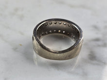 Load image into Gallery viewer, Womens Vintage Estate 14K White Gold Diamond Ring 7.3g E3948